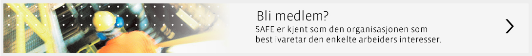 Bli Medlem i SAFE - banner