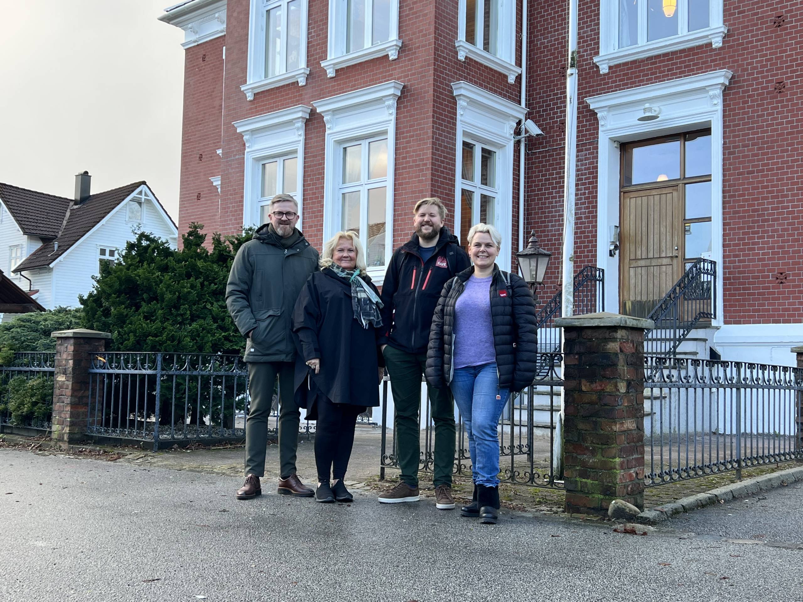 Foto: Rebecca A. Bjerga på bilde: Hans Erik, Lizzie, Thorbjørn og Hilde Marit